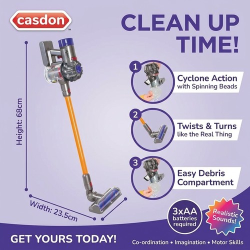 Casdon dyson cordless vacuum - casdon,