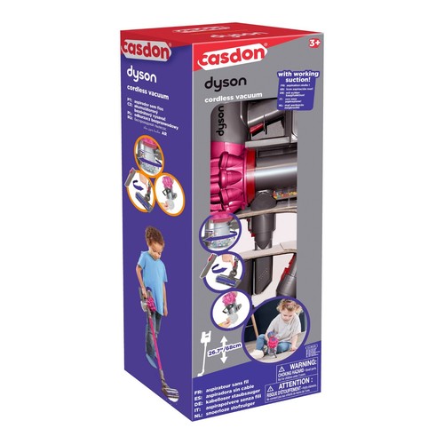 Casdon pink dyson - pink, cordless